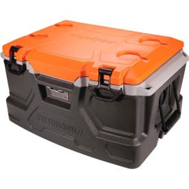 Ergodyne® 5171 Chill-Its® Industrial Hard Sided Cooler 48 Quart Orange/Gray