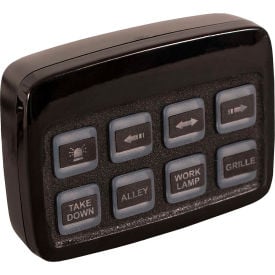 Buyers Black Pre-Wired 7-Function Panel Multi-Function Programmable - 6391208