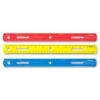 Westcott® Plastic English and Metric School Ruler 12"" Long Assorted Colors 1 Each