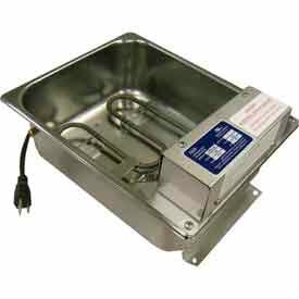 Supco Commercial Condensate Evaporator Pan 15 Quart 240 Volt 1500 W