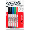 Sharpie® Permanent Marker Waterproof Ultra Fine Assorted Ink 5/Pack