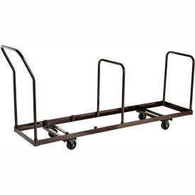 Interion® Chair Cart for Folding Chairs - Vertical Stack - 35 Chair Capacity