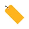 Global Industrial™ Shipping Tag Pre Strung#2 3-1/4""L x 1-5/8""W Fluorescent Orange 1000/Pk