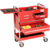 Sunex Tools 8045 27"" Professional 5 Drawer Red Tool Cart w/ Locking Top