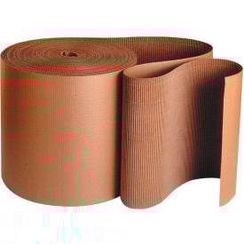 Singleface Corrugated Roll A Flute 18""W x 250L Kraft 1 Roll