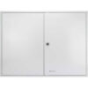 Barska CB12698 320 Keys Lock Box W/ White Tag 3.25in Dx 28.75in W x 22in H Grey Aluminum