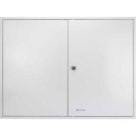 Barska CB12698 320 Keys Lock Box W/ White Tag 3.25in Dx 28.75in W x 22in H Grey Aluminum