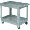 Global Industrial™ Utility Cart w/ 2 Shelves & 5"" Casters 500 lb. Capacity 40""L x 26""W x 33""H