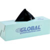 Global Industrial™ Heavy Duty Black Trash Liners 1.5 Mil 13 Gallon 50/Box