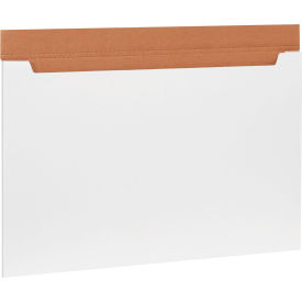 Global Industrial Corrugated Jumbo Fold-Over Mailers 36""L x 24""W x 1/4""H White