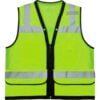 Ergodyne® GloWear® 8253HDZ Heavy Duty Mesh Surveyors Vest Class 2 L/XL Lime