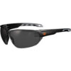 Ergodyne® Skullerz® VALI-AFAS Frameless Safety Glasses Smoke Lens Matte Black Frame