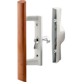 Prime-Line® Sliding Door Handle Set Wood Handle White Diecast C 1194