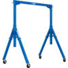 Global Industrial™ Adjustable Height Steel Gantry Crane 9'10""W x 7'6""-12'H 6000 Lb. Capacity