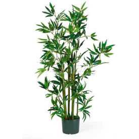 Nearly Natural 4' Bamboo Silk Plant