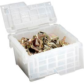 ORBIS Flipak® Attached Lid Container FP03 - 11-13/16 x 9-13/16 x 7-11/16 Clear