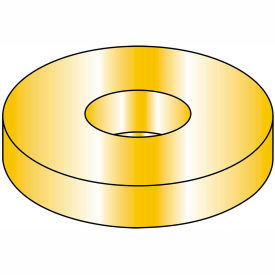 Flat Washer - 7/16"" - Thru Hardened Medium Carbon Steel - Zinc Yellow - USS - 100 Pk - BBI 353200