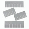 Global Industrial™ Width Divider DS92080 for Plastic Dividable Grid Container DG92080 Qty 6