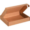 Global Industrial™ Corrugated Tab Lock Literature Mailers 11-1/8""L x 8-3/4""W x 3""H Kraft