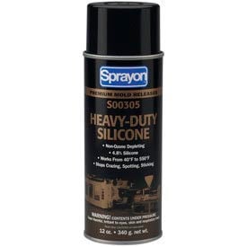 Sprayon MR305 Heavy Duty Silicone Release Agent 12 oz. Aerosol Can - s00305000