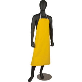 Neo-Flex™ 615NBA-Y Bib Apron No Pockets Fire Retardant Yellow 29"" x 43""