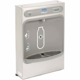 Elkay EZH2O Stainless Steel Water Bottle Refilling Station w/ Filter Surface Mount