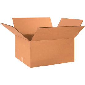 Global Industrial™ Heavy Duty Double Wall Corrugated Boxes 24""L x 20""W x 12""H Kraft