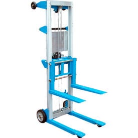 Lightweight Hand Operated Lift Truck A-LIFT-R 500 Lb. Fixed Legs