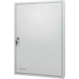 Barska CB12956 100 Keys adjustable Lock Box 6""W x 24-1/2""D x 17-1/2""H Grey Aluminum