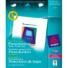 Avery® Diamond Clear Top Loading Sheet Protector Super Heavy Weight 8-1/2""W x 11""H 50/PK