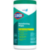 Clorox® Disinfecting Wipes 7"" x 8"" Fresh Scent 75 Wipes/Can 6/Case - 15949