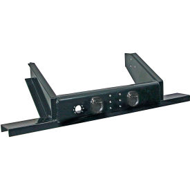 Buyers Products Flatbed/Flatbed Dump Hitch Plate Bumper For Pintle Mount - 1809050