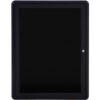 Ghent Ovation Letter Board - Indoor - 1 Door - Black w/Black Frame - 24""W x 34""H