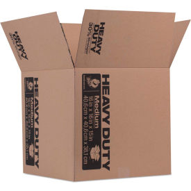 Duck® Heavy Duty Moving & Storage Boxes 16""L x 16""W x 15""H 200#/ECT-42 Brown