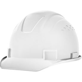Jackson Safety Advantage Front Brim Hard Hat Non-Vented 4-Pt. Ratchet Suspension White