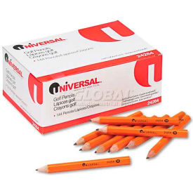 Universal Golf and Pew Pencil HB Yellow Barrel 144/Box