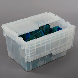 ORBIS Flipak® Attached Lid Container FP182 - 21-7/8 x 15-1/4 x 12-7/8 Clear