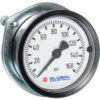 Global Industrial 2"" Pressure Gauge 30 INHG VAC 1/4"" NPT CBM With U-Clamp Plastic