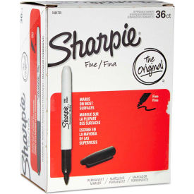 Sharpie® Permanent Marker Fine Point Black 36/Pack
