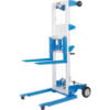 Global Industrial™ Lightweight Hand Operated Lift Truck 500 Lb. Capacity Straddle Legs