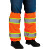 Ergodyne® GloWear® Leg Gaiters Two Tone Mesh Orange 1 Pair