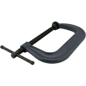 Wilton 14256 Model 406 0-6-1/16"" Opening 4-1/8"" Throat Depth Drop Forged C-Clamp