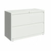 Hirsh Industries®42"" Wide 2-Drawer Lateral File Cabinet - White