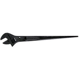 Klein Tools® Adjustable-Head Construction Wrench 1-1/2"""" Opening 11-1/64"""" to 17"""" Range