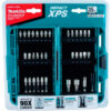 Makita® Impact XPS™ Impact Bit Set 35 Pc. Detent Ball/Magnetic Hex Locks Matte Nickel