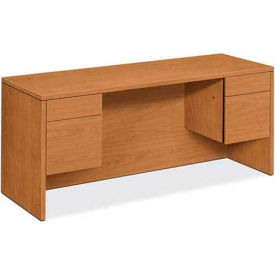 HON® Credenza with Double Pedestal - 60""W x 24""D x 29-1/2""H - Harvest - 10500 Series