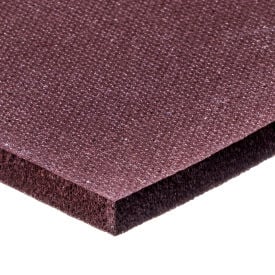 Low Compression Set Silicone Foam Strip w/ High Temp Adhesive - 1/16"" Thick x 1/2"" Wide x 36"" Long