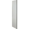 Side Panel 22237 for 24""D Extra Wide Designer Wood Locker without Sloping Hood Gray