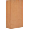 Paper Grocery Bags #5 7-1/16""W x 4-1/2""D x 12-3/4""H Kraft 1000/Pack