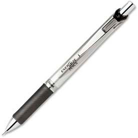 Pentel® EnerGize Deluxe Automatic Pencil Latex Rubber Grip 0.5mm Silver/Black Barrel